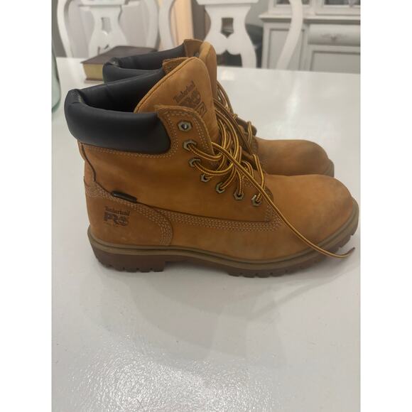 Womens Timberland steel toe Pro Direct 6 In safety boot size 9 Waterproof laceup - Picture 7 of 11